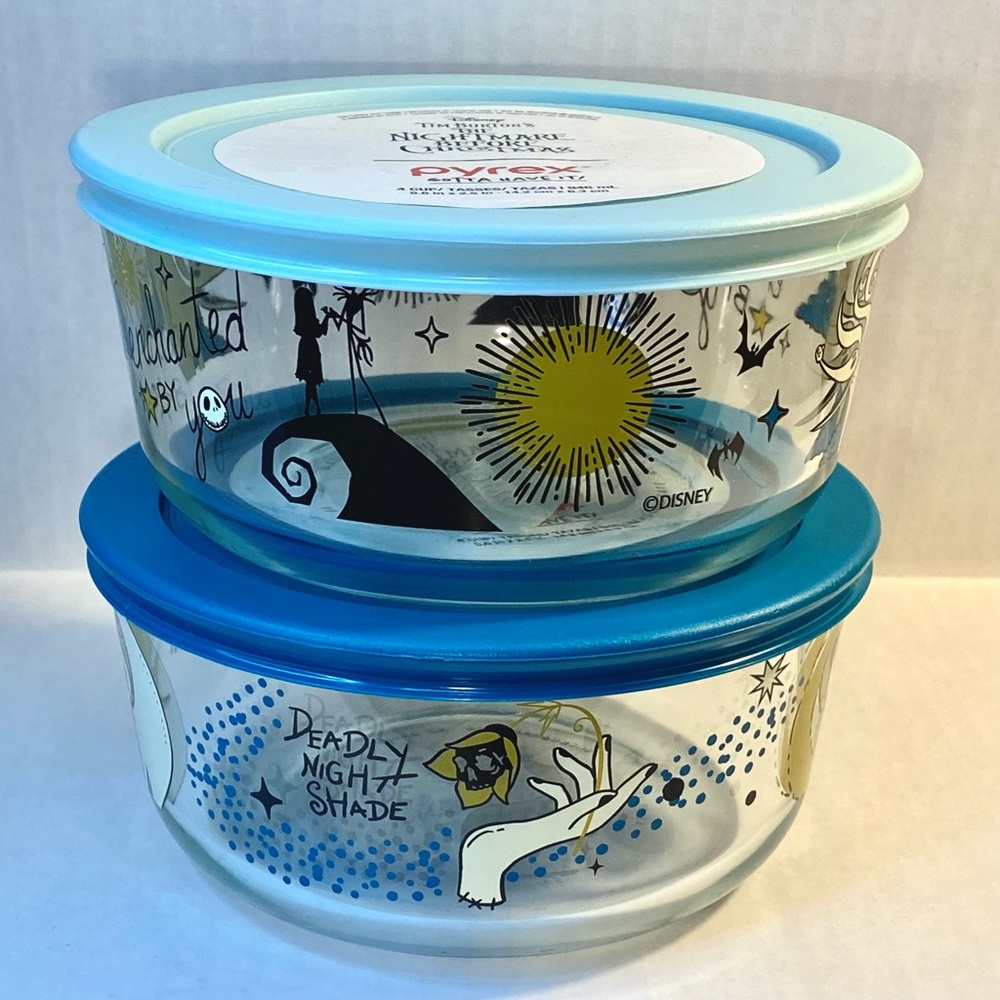 Nightmare Before Christmas pyrex tupperware